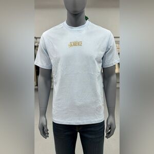 Scarface Logo Light Blue Short Sleeve Tee for Men